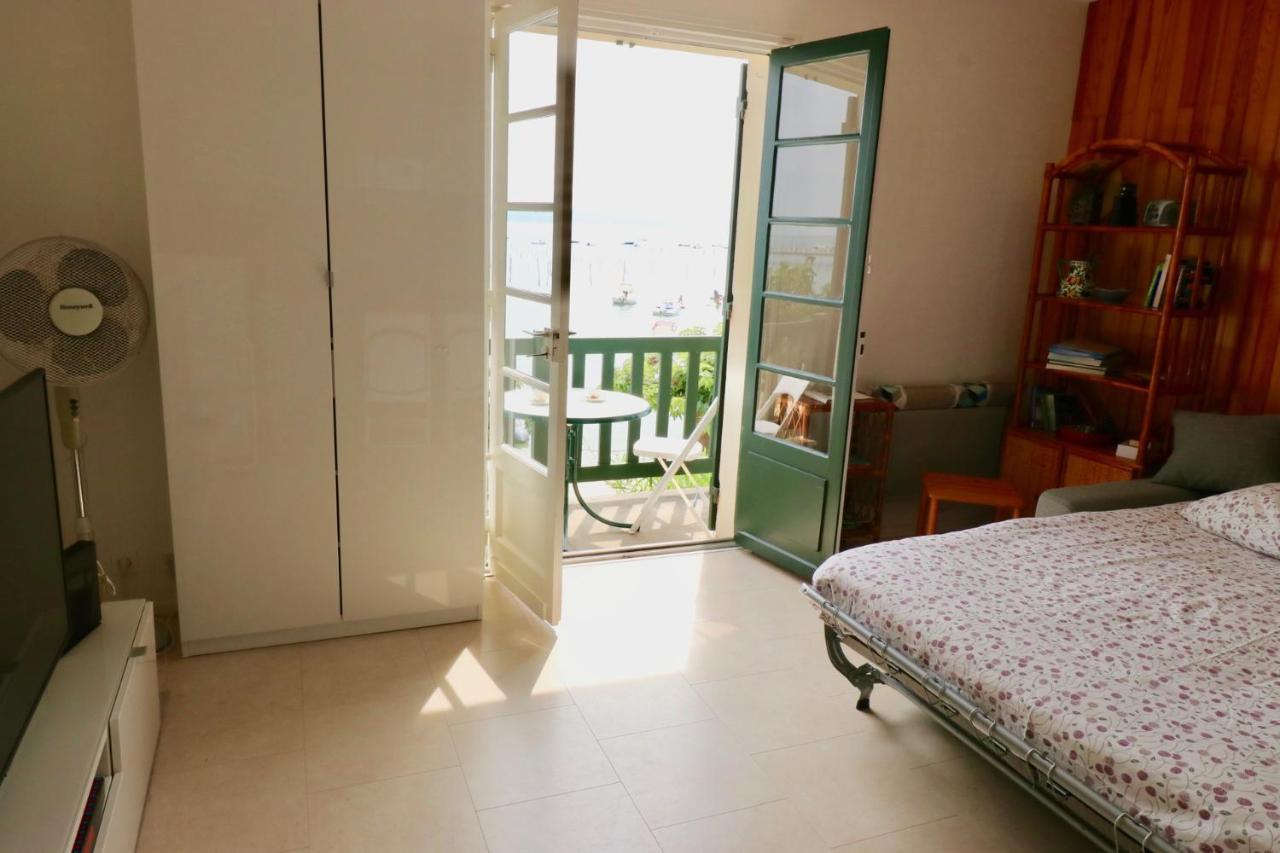 Comfortable, Renovated Studio In Top Cap Ferret Location, 1St Line With Bay View Lege-Cap-Ferret Luaran gambar