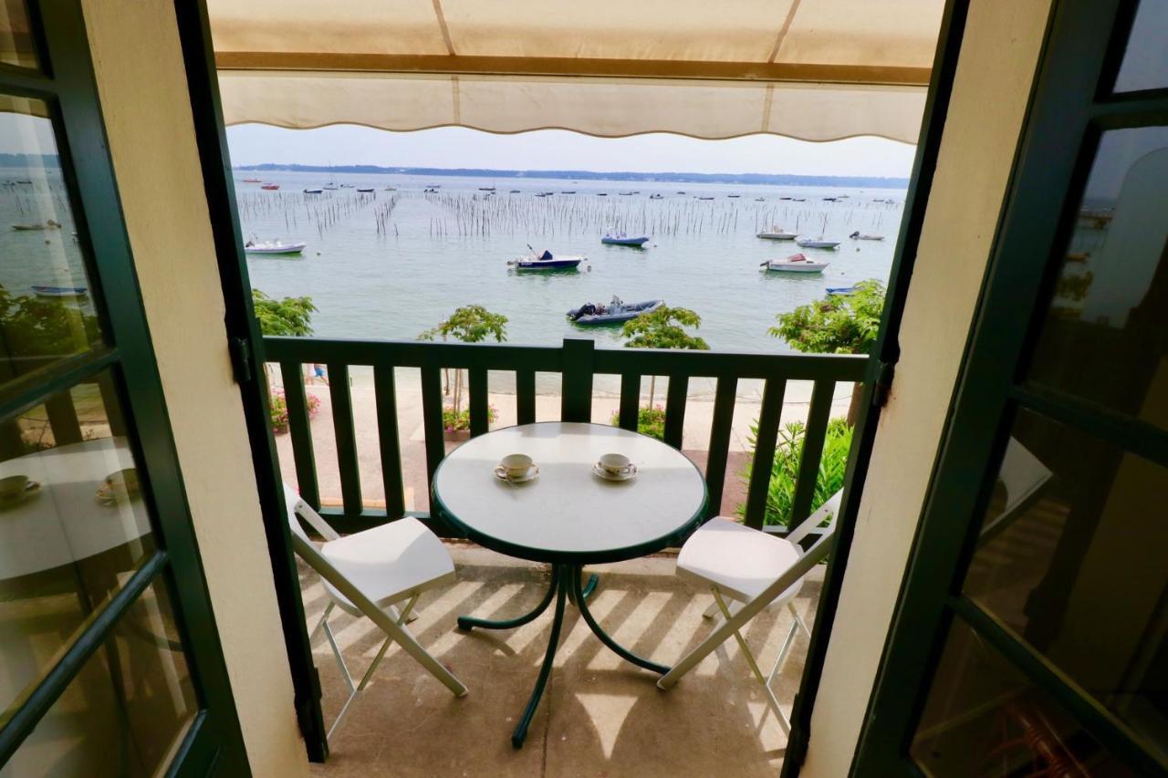 Comfortable, Renovated Studio In Top Cap Ferret Location, 1St Line With Bay View Lege-Cap-Ferret Luaran gambar