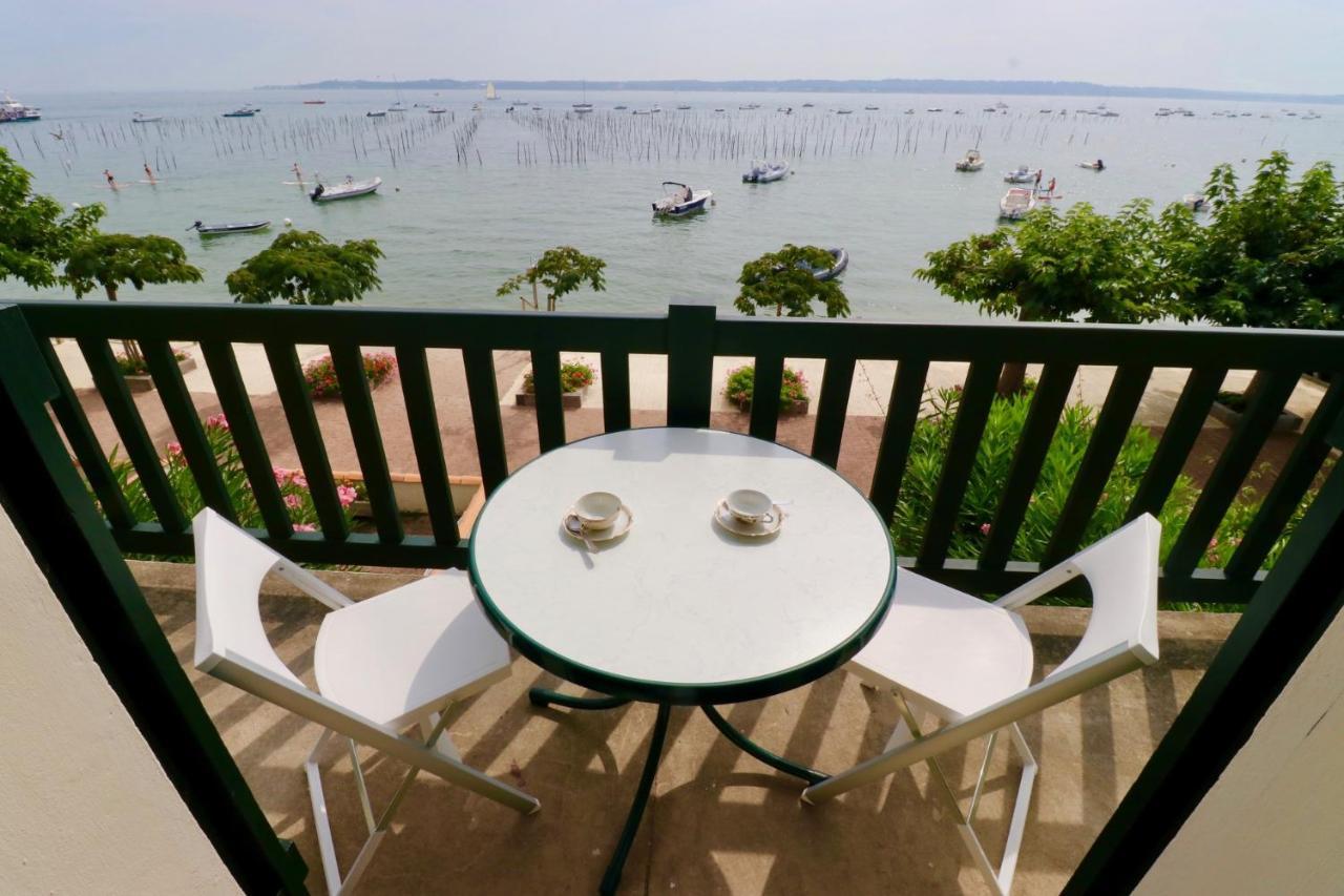 Comfortable, Renovated Studio In Top Cap Ferret Location, 1St Line With Bay View Lege-Cap-Ferret Luaran gambar
