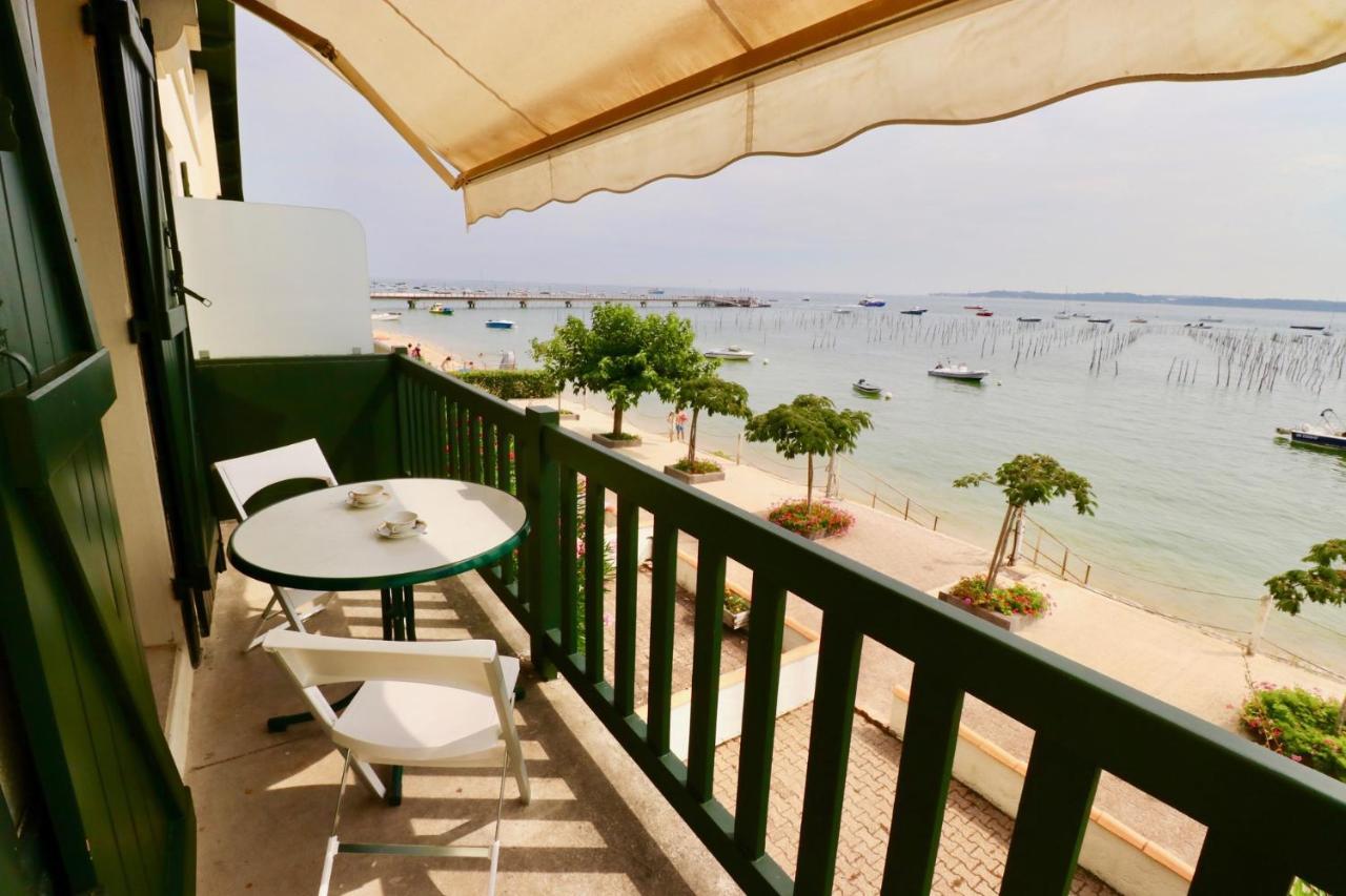 Comfortable, Renovated Studio In Top Cap Ferret Location, 1St Line With Bay View Lege-Cap-Ferret Luaran gambar